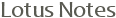 Lotus Notes