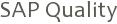 SAP Quality